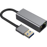 Plentiful USB 3.0 To Gigabit Ethernet 10/100/1000 Gigabit Ethernet Internet Adaptör Çevirici - Gümüş