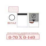 Plise Akordiyon Sineklik En:0-70 X Boy:0-140 Tüm Kapı Çeşitleri