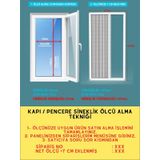 Plise Pileli Akordiyon Kapı Sineklik Akıllısineklik 90x210