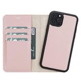 Plm Apple Iphone 11 Pro Uyumlu Deri Cüzdanlı Kılıf Nu2 Siyah