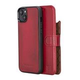 Plm Apple Iphone 14 Plus Uyumlu Deri Cüzdanlı Kılıf Mwwn V4ef Siyah