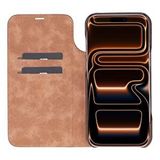 Plm Apple Iphone 17 Pro Max Için, Hakiki Deri, El Yapımı, Cüzdanlı Slim Kılıf, Mag Safe Ile Uyumlu, İç Yüzeyi Kadife, Siyah