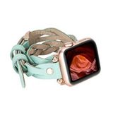 Plm Apple Watch Uyumlu Deri Kordon 38-40-41mm Dt Rt Brn7 renkli
