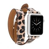 Plm Apple Watch Uyumlu Deri Kordon 38-40-41mm Ferro Dt Le02n Renksiz