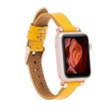 Plm Apple Watch Uyumlu Deri Kordon 38-40-41mm Ferro Fl12 renkli