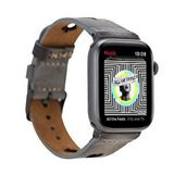 Plm Apple Watch Uyumlu Deri Kordon 38-40-41mm Vs4ef Avesta renkli