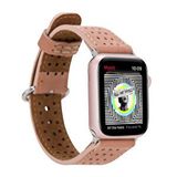 Plm Apple Watch Uyumlu Deri Kordon 42-44-45mm 87011 Rst8 Renksiz