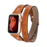 PLM Apple Watch Uyumlu Deri Kordon 42-44-45mm Slim DT ST V18