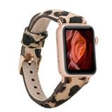 Plm Apple Watch Uyumlu Deri Kordon 42-44-45mm Slim Le01n renkli