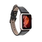 Plm Apple Watch Uyumlu Deri Kordon 42-44-45mm Slim Rst1 Renksiz