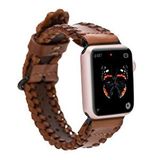 Plm Apple Watch Uyumlu Deri Kordon 42-44-45mm Sm58 Rst2ef Renksiz