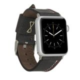 Plm BA3-TN01 Siyah 38-40-41 mm Apple Watch Uyumlu Deri Kordon