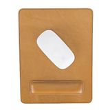 PLM Comfy Bileklikli Deri Mouse Pad V9 Taba