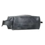 Plm Eve TN26 Xlarge Space Black Xlarge Deri Makyaj Çantası