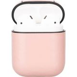PLM Jupp Apple Airpods 2.nesil Uyumlu Deri Kılıf Nu2 - Pudra