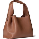 PLM Modern ve Fonksiyonel Tasarımıyla Hakiki Deri Kadın Omuz Çantası – Cortina - Tan Rengi - 22,5 × 29 × 13 cm - Taba