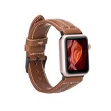 Plm NM3-AS2 Taba 42-44-45 mm Apple Watch Uyumlu Deri Kordon