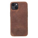 Plm Rock G2 Apple iPhone 14 Uyumlu Deri Arka Kapak Kılıf