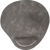 Plm VS4EF Bileklikli Deri Mouse Pad Gri - Antrasit