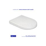 Plodna House D-form Duroplast Elegance Yavaş Kapanan Melamin Klozet Kapağı