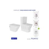 Plodna House Duroplast Kare Yavaş Kapanan Klozet Kapağı Punto