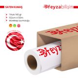 Plottersarf Light Fabric 140 gr Pigment 152 cm 50 mt 1 Rulo Saten Kumaş Bayrak Bezi
