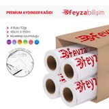 PlotterSarf Plankopya 112 gr Rulo 45 cm x 150 mt 4 Rulo Ozalit Aydınger Çizim Kağıdı