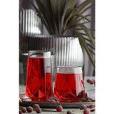 PLT Design Valeria Bardak - 12 Li Su- Meşrubat Bardağı Seti Takımı- 2 Boy(Bulaşık Makinası Yıkama Garantili)