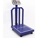 Plt Elektronik Baskül 300 kg Dijital Terazi 40X50 cm Şarjlı Kullanım İçin LCD Ekranlı