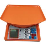 Plt Power Plt 40KG LCD Ekranlı Power Şarjlı Dijital Terazi -Turuncu