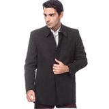 PLT8206 DEWBERRY ERKEK PALTO-DÜZ ANTRASİT