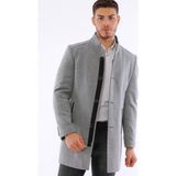 PLT8327 DEWBERRY ERKEK KABAN-GRİ - 2XL - Gri