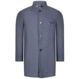 PLT8367 DEWBERRY ERKEK PALTO-AÇIK DÜZ GRİ