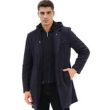 PLT8371 DEWBRRY ERKEK PALTO-DİAGONAL LACİVERT-2