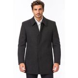Plt9206 Dewberry Erkek Palto-Antrasit-2