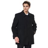 PLT9206 DEWBERRY ERKEK PALTO-SİYAH
