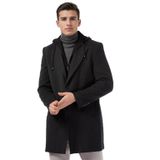 PLT9376 DEWBERRY ERKEK PALTO-ANTRASİT