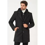PLT9406 Dewberry Erkek Palto-Antrasit-1