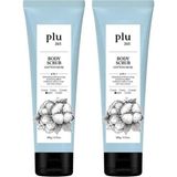 Plu 365 Body Scrub Musk 100 gr Pamuk Çiçekli Vücut Peelingi (2 Paketi) - Option-1
