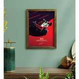 Plucopy Bk Gift Formula 1 Tasarımlı Doğal Masif Ahşap Çerçeveli Tablo 30X40CM-6 - Renkli