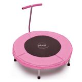 Plum Play Junior Bouncer Denge Kolu ve Yumuşak Köpük Emniyet Pedi, Yaysız Tasarım, 18 aydan 3 yıla kadar, İç/Dış Mekan Aktif Oyun, Düşük Yükseklikte Çerçeve ile İlk Trambolinim