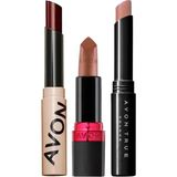 Plum Tinted Balm ve Ultra Beauty Cappucino, Marvellous Mocha Ruj Paketi - Çok Renkli