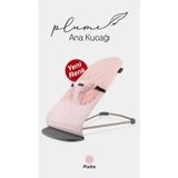 Plume Ana Kucağı Pudra Pembe – Sallanabilir, Taşınabilir Bebek Ana Kucağı