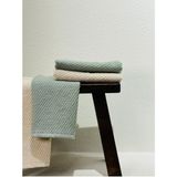 Plume Ceramic Home %100 Pamuk 2li El Havlu Seti - 30X50 cm | Çeyizlik, Misafir, Mutfak, Banyo Için Hediye Havlu - 30 x 50 cm - Adaçayı Yeşili