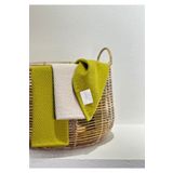 Plume Ceramic Home %100 Pamuk 4’lü Yağ Yeşili El Havlusu Seti – 30x50 Cm Çeyizlik, Misafir, Mutfak, Hediyelik
