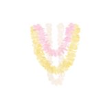 Plumeria Lei Notebook: Pastel Floral Aesthetic Lined 170 Pages, 5.5 x 8.5 Journal for Women and Teen Girls, Tropical Beach Diary