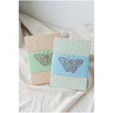 Plumie 10'lu Dokulu A6 Kağıt Seti Scrapbook Bullet Journal Kolaj ve Defter Süsleme Kağıdı