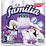 Plus 3 Katlı Tuvalet Kağıdı Sihirli Çiçekler 32'li 1 Paket (1 x 32 Adet), 2.7 kg