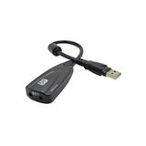 Plus Bilişim Usb Ses Kartı Harici 7.1 Usb Ses Kartı 12 Kanal 5hv2 Destekli Yüksek Kalite Plus Bilişim