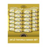 Plus Delizzia Yetişkin Tavuklu Pate Kedi Maması 24x85 gram